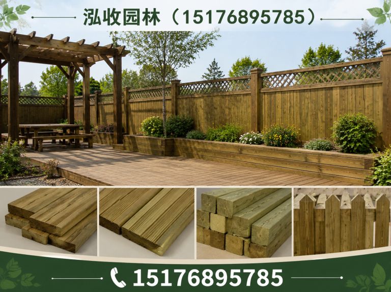昌吉防腐木凉亭展示图
